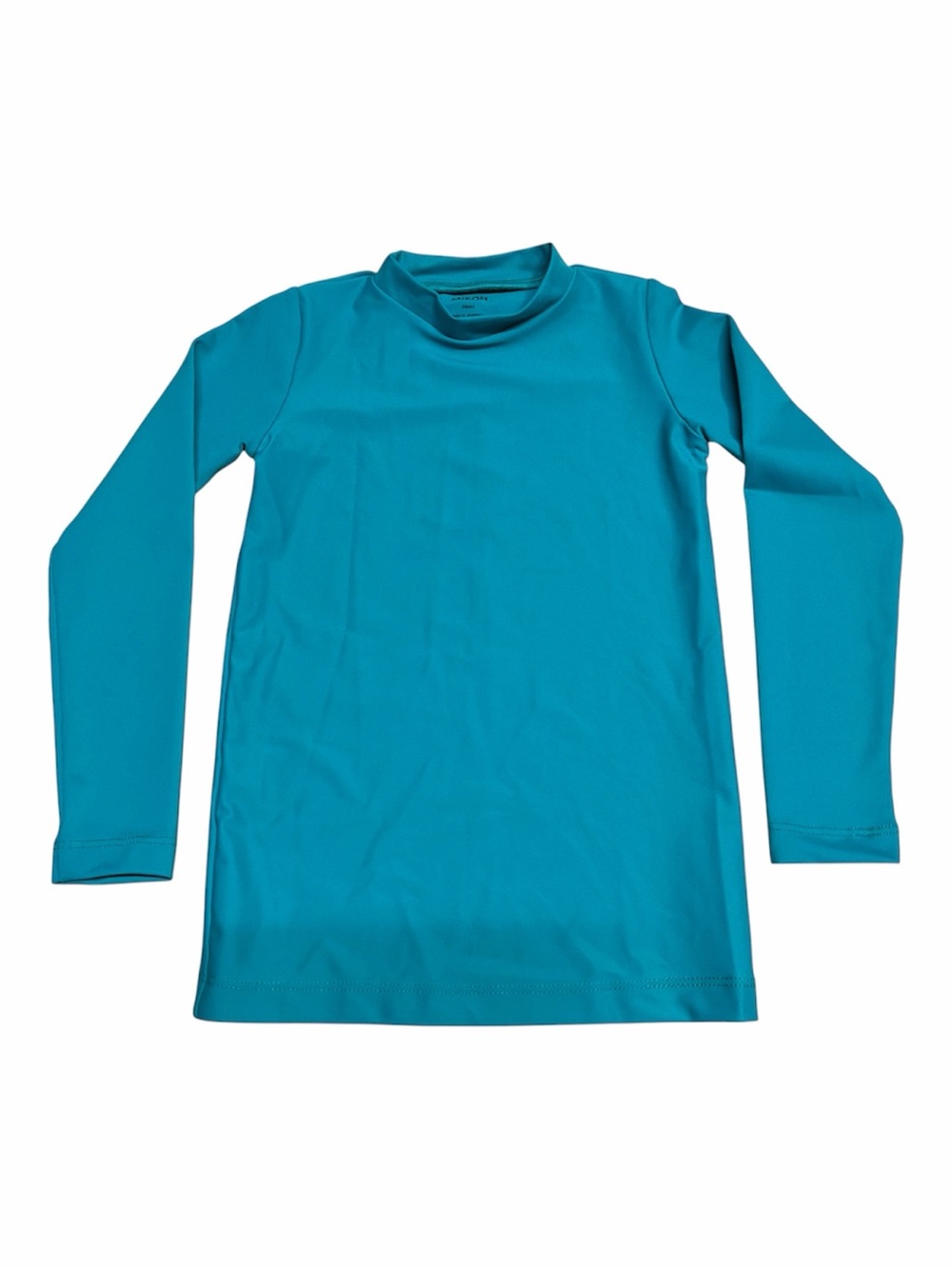 NEW Mikoh Mini Girl’s long sleeve rash guard swim shirt in turquoise Size Small